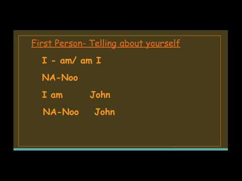 How to make basic sentences in telugu language.  Link in the description for telugu basic course.