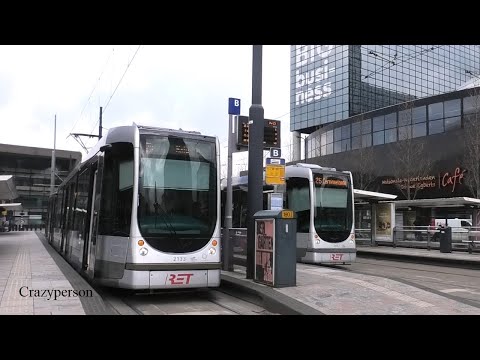 Cabview Tram Oude Plantage - Blaak - Rotterdam Centraal