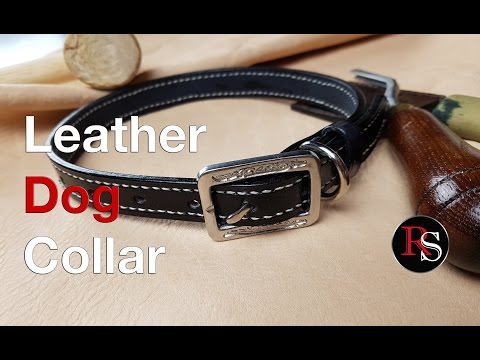 Leatherworking - How to Make a Leather Dog Collar