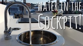Onboard Lifestyle ep.28 Cockpit Sink Install on our Catamaran