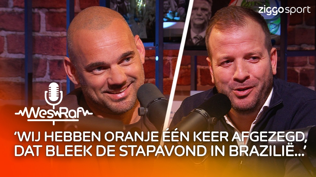 Sneijder: "Als wij daarbij waren, dan waren al die foto's nooit uitgelekt" 🗣️ | Wes & Raf