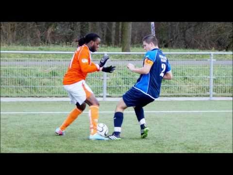 Oranje Wit 2 - Kloetingen 2, 18 januari 2014