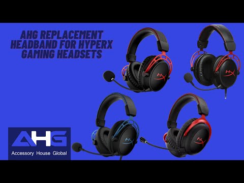 HyperX Alpha Alpha S Alpha Wireless Cloud 2 Wireless Headband Installation by AHG