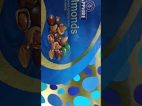 Sapphire almond chocolate 🍫🍫 #shorts #chocolate