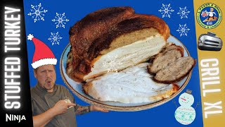 CHRISTMAS RECIPE| Ninja Roasted Turkey With Stuffing| FAIL-SAFE METHOD!