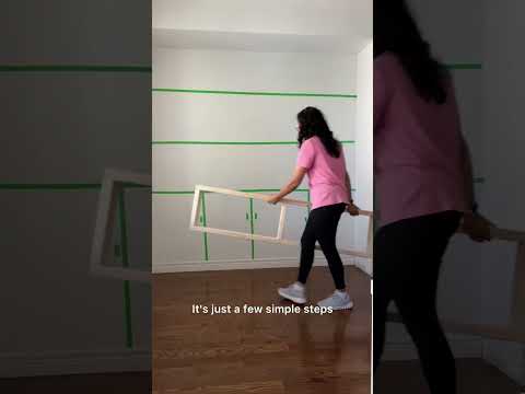 Living room update part 2!!! The IKEA KALLAX units looking like a real built-in!!!  #ikea #ikeahack