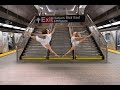 Photographing Two Ballerinas In The New York City Subway
