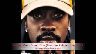Beenie Man - Stand Firm (Invasion Riddim) - Jan 2013 @GazaJaman