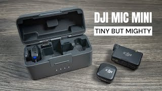 Video thumbnail for DJI Mic Mini - Ultra Compact Wireless Microphone by Air Photography