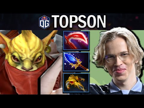 OG.TOPSON BOUNTY HUNTER - EVERYONE SHOULD TRY IT - DOTA 2 GAMEPLAY