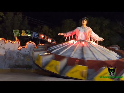 The Swinging BALERINA Ride at Lunapark ALANYA 2023 🇹🇷