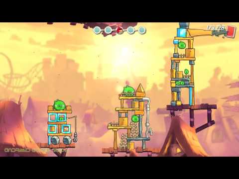 Angry Birds 2: Level 208: Walkthrough (3 STARS) HD