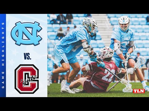 UNC vs. Colgate | College Lacrosse Highlights 2022