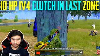 INTENSE 1 v 4 CLUTCH & SNIPING  EVERY THING IS