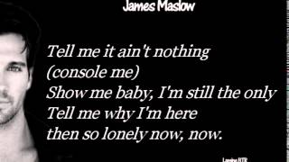 James Maslow - Lies (Lyrics)