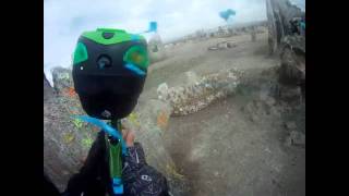 preview picture of video 'SC VILLAGE PAINTBALL 01-14-2012'