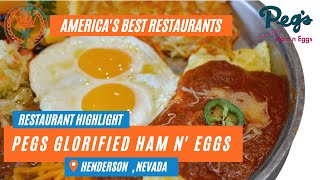 Peg's Glorified Ham n Eggs Is Your Go-To Spot In The Mornings!