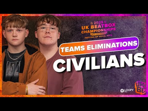 Civilians | UK Beatbox Championships 2025 | Team Category Elimination