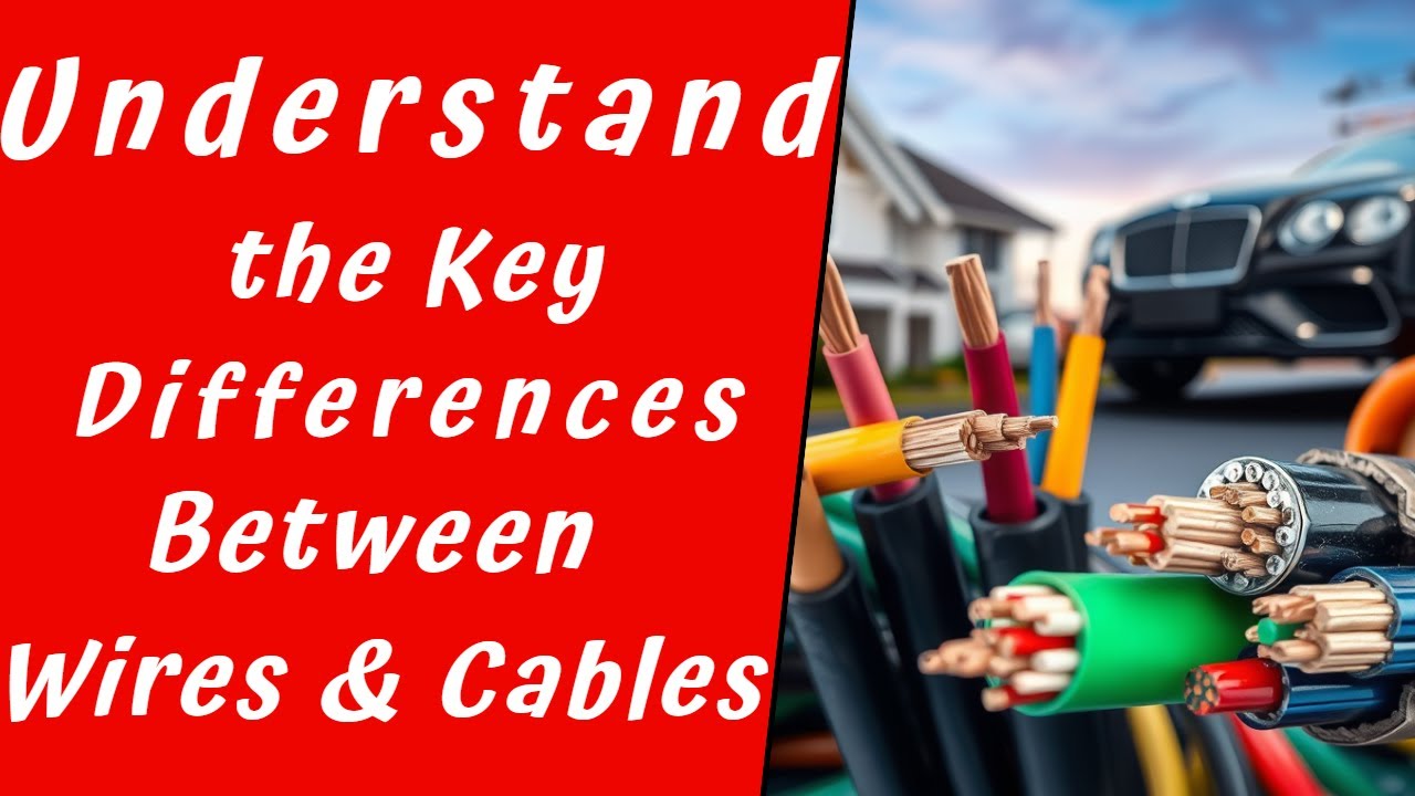 Understanding the Key Differences Between Wires and Cables