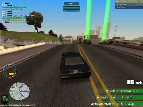 [MTA San Andreas] Race Map - 45 OverDrive "2" ft. [SiKr]Daniel