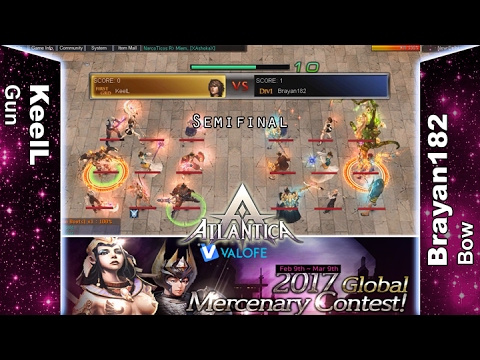 Sikyon Weekly 18/02/2017 PM: Semifinal - KeelL vs Brayan182 - Atlantica Online