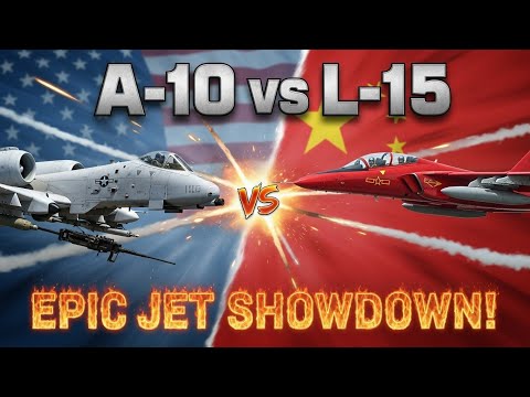 A-10 Thunderbolt II vs Hongdu L-15: Epic Jet Showdown!