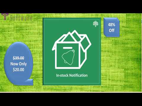 Opencart out/ in Stock Notification Extension by PurpleTree