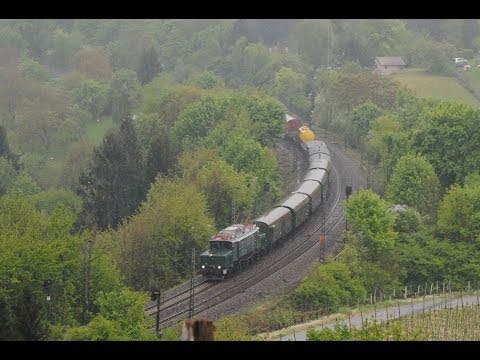 [HD] Ostersonderzüge in Stuttgart - E 94 und ET 25 im Regen "Rund um Stuttgart"