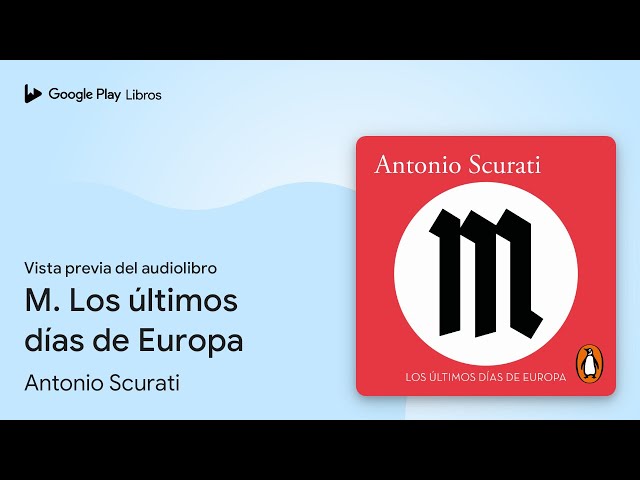 Vídeo relacionado con M. 3 - Los últimos días de Europa (Literaturas)