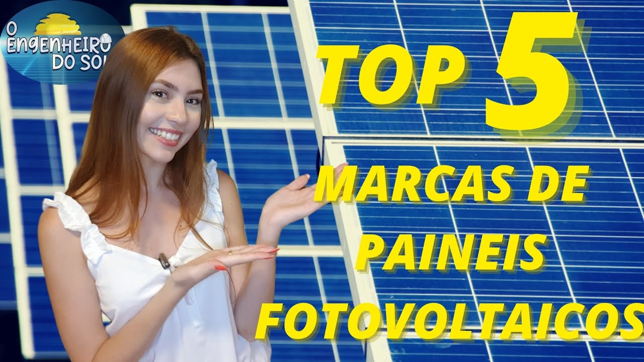 TOP 5 melhores marcas de painéis solares.