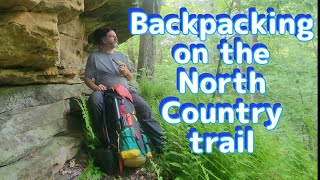 Solo Backpacking on the North Country Trail. Trail Maintenance for the Allegheny 100 : [trail vlog]
