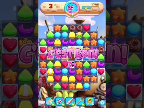 Cookie Jam Blast Levels 133-135