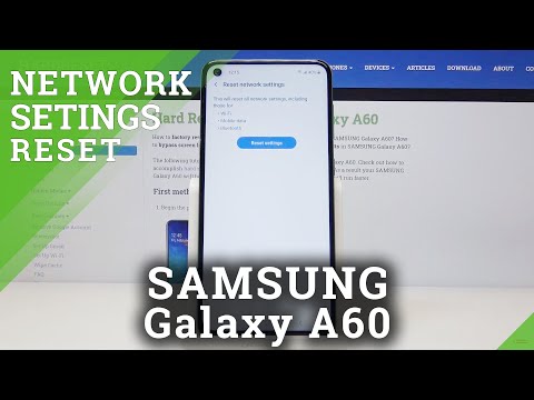 How to Reset Network Settings in SAMSUNG Galaxy A60 – Find Network Settings
