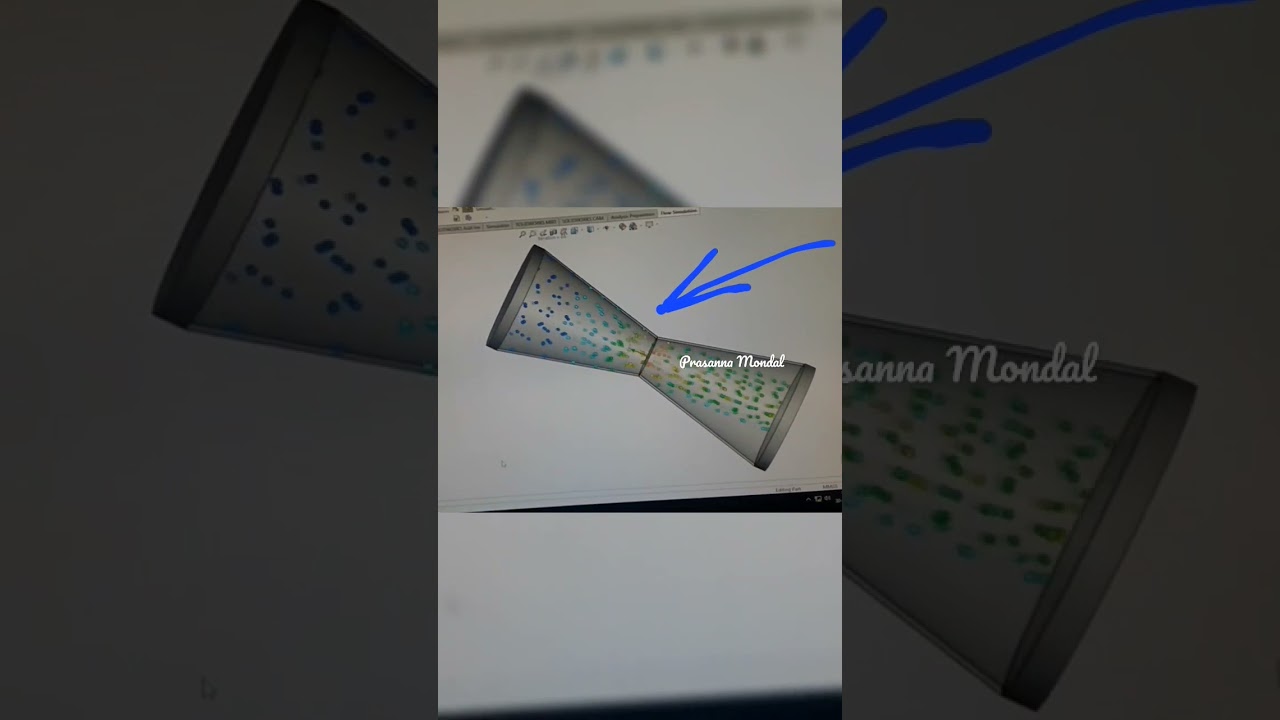 Nozzle flow stimulation animation