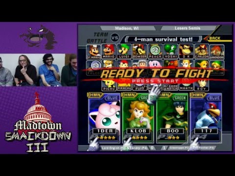 MTSD4 - Lord English & Landry! vs Grasshoppa & UNV|Marshall SSBM Doubles Losers Semis