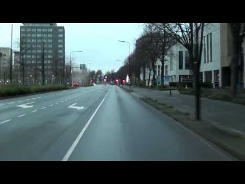 Cab ride bus; Veolia lijn 130: Delft-Den Haag (20150127)