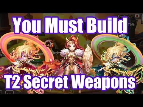 You Must Build, Turn2 Seacret Weapons(Coco, Momo, Ophilia, Orphina)【Summoners War RTA】