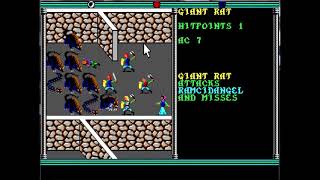 🐲 Lets play Dungeons and Dragons SSI :| Champions of Krynn. no comment just music and game play