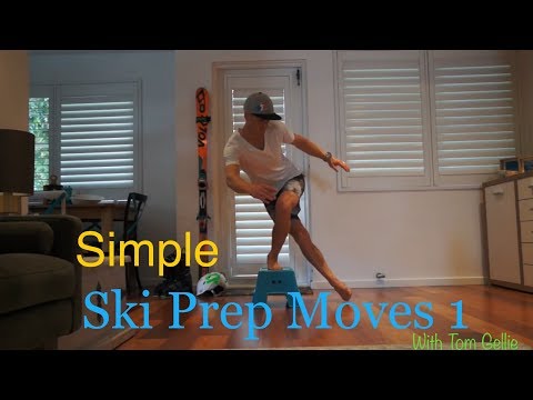 Simple Ski Prep Moves 1 - Single leg balance