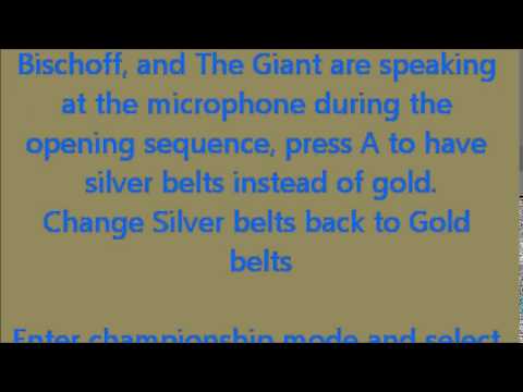 WCW nWo Revenge N64 cheats