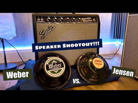 Fender Princeton Reverb Speaker Shootout!