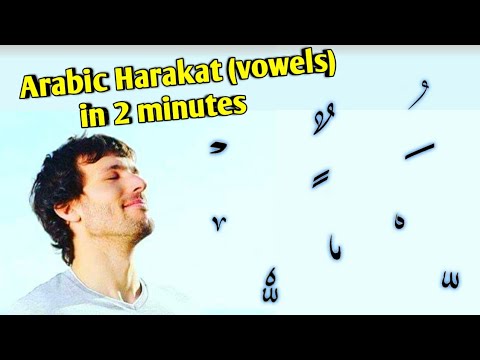 Learn Arabic Tashkeel - Harakat (Vowels) in 2 minutes