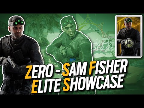 Zero - Sam Fisher Elite Showcase - Uniforms, Weapon Skins, In Game Showcase & MVP Animation