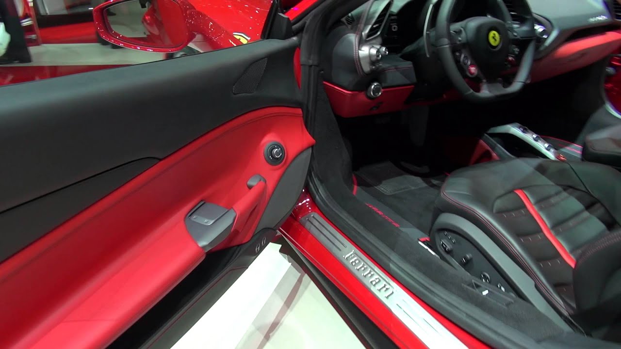 [50p] Ferrari 488 GTB in superdetail exterior and interior at Geneva 2015