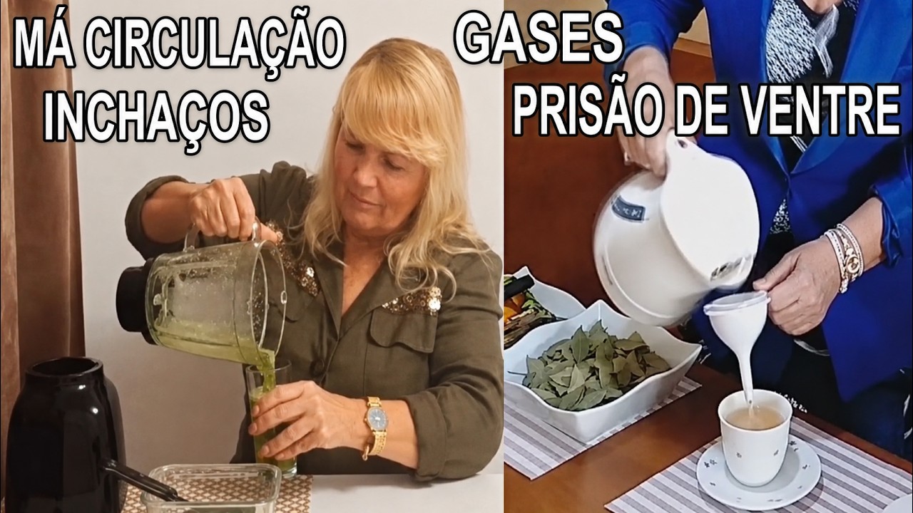 Acaba com Má Circulação, Gases, Prisão de Ventre e Fortalece o Coração 💖 MARILENE SARAH FIALHO