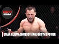 Umar Nurmagomedov wins in highlight-reel fashion at #UFCVegas67 | ESPN MMA