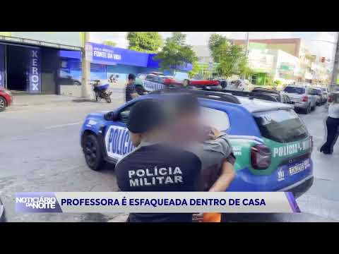 Professora é esfaqueada e vizinho é preso em Caldas Novas (GO)