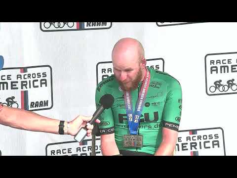 RAAM 2023 Finish Line: 675 - Fritz Geers