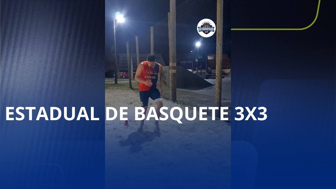 Estadual de basquete 3X3. Equipes de Rio do Sul têm final de semana decisivo