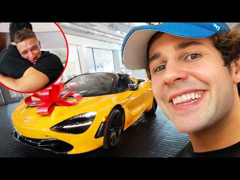 GIVING BEST FRIEND $450,000 SUPER CAR!